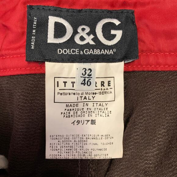 Size  32 Brown Red Corduroy Cotton Cargo Convertible Zip Off Casual Pants - Picture 6 of 8